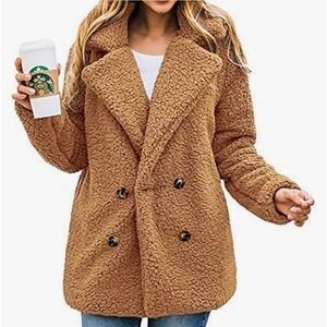 PRETTYGARDEN Women's Fashion Winter Coat Sherpa
Fleece
Size XXL